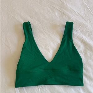Lululemon green bra